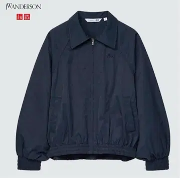JW ANDERSON 유니클로 숏 블루종 L 네이비