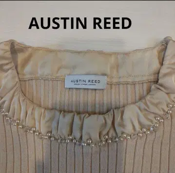 AUSTIN REED 펄 비쥬 니트