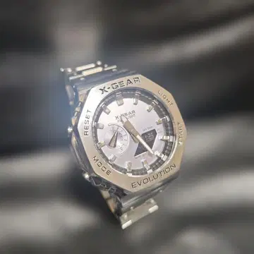 X-GEAR G-SHOCK 2100 풀 메탈 디자인 데지아나 손목시계