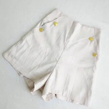 후즈 후 치코 숏팬츠 골드 버튼 하이웨스트 miu 계열 그런지 F