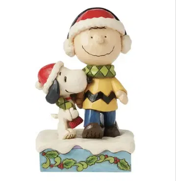 [JIM SHORE] 스누피&찰리 스카프 [크리스마스]