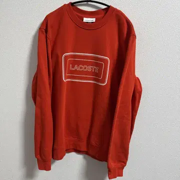 LACOSTE 오렌지 트레이닝복 US M