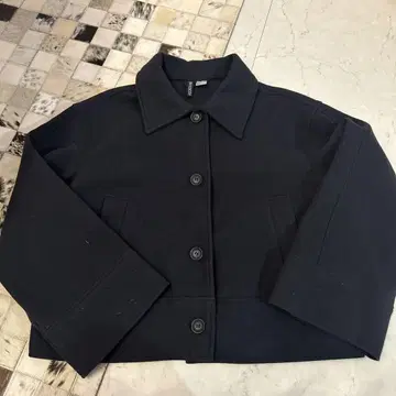 [ 미사용 새상품 ] H&M 네이비 블루종 자켓 S