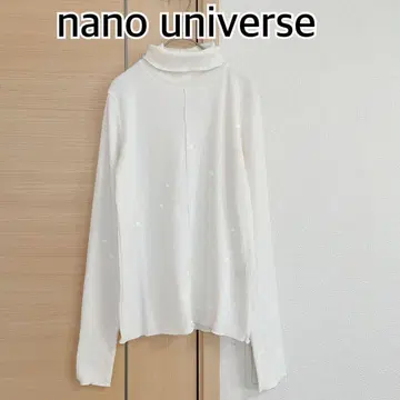 나노 유니버스 긴팔 티셔츠 터틀넥