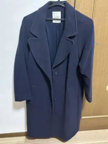 snidel 네이비 롱 코트 F 사이즈