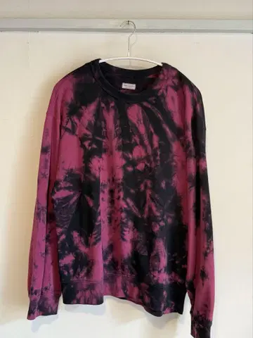 DRIES VAN NOTEN 타이다이 염색 스웨트 셔츠