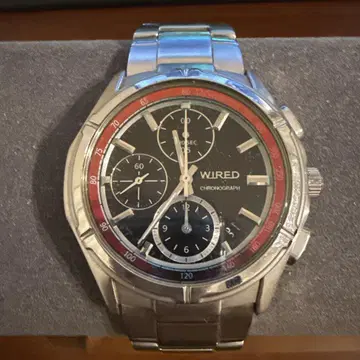 세이코 와이어드 크로노그래프 37mm