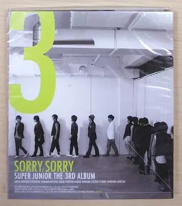 Super Junior Sorry, Sorry 3rd Album