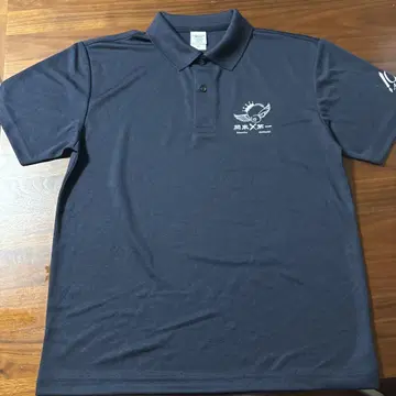 United Athle 피케 셔츠 M 네이비 로고