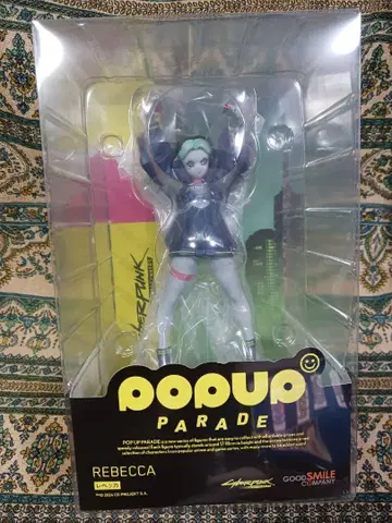 popup 사이버펑크 엣지러너 레베카 피규어