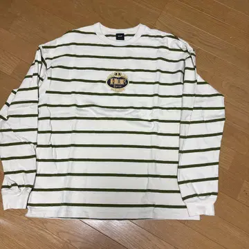 HUF 스트라이프 긴팔 티셔츠 L