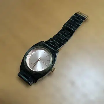 nixon TIME TELLER 여성용 손목시계 핑크 그린