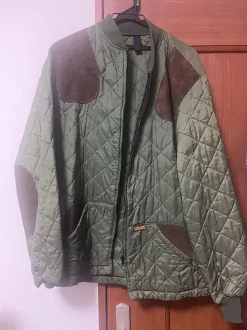 Belstaff 퀼팅 자켓 올리브 그린 밀리터리 자켓