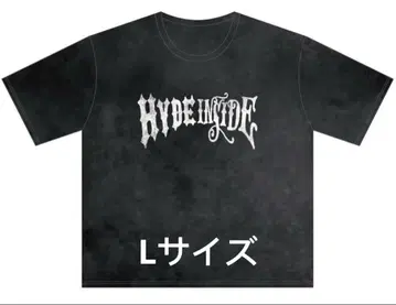HYDE INSIDE LIVE 2024 투어 빅 T셔츠 블랙