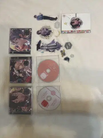 유겐 로맨티카 묶음 판매 (특전 포함) 드라마 CD 아크릴 스탠드