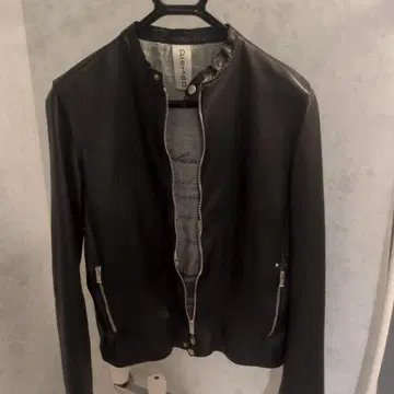 딜런 블랙 가죽 자켓