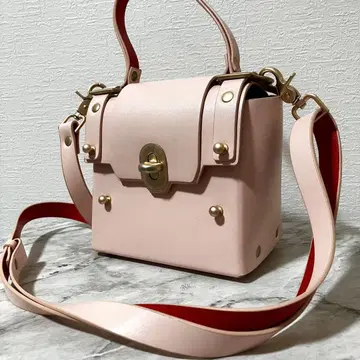 닐스페랄 2way 숄더백 내추럴 가죽 턴락