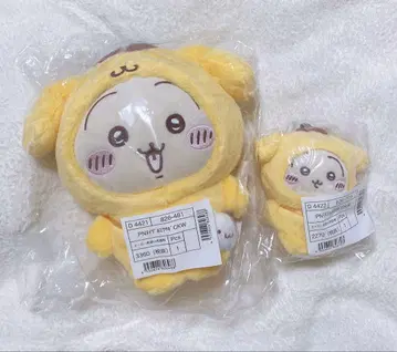 치이카와 x 산리오 캐릭터즈 봉제 인형 마스코트 홀더 2개 세트