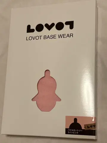 LOVOT BASE WEAR 파일 컷소 라이트 핑크