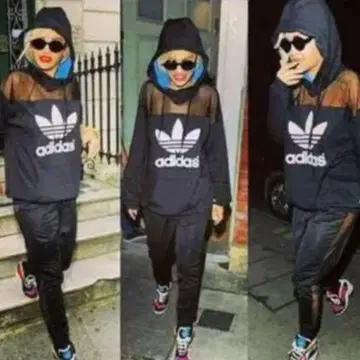 adidas 리오타라 메쉬 후드티