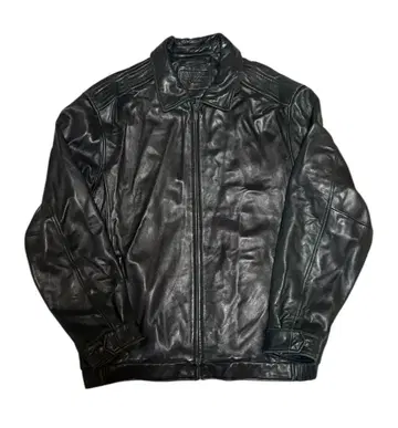 ROUNDTREE & YORKE 집업 램 가죽 자켓