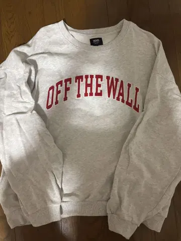 VANS OFF THE WALL 그레이 트레이닝복 L