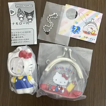산리오 복주머니 키링 키티 가챠가챠