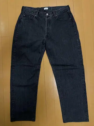 CIOTA 블랙 데님 NPTM-1STB 사이즈 34