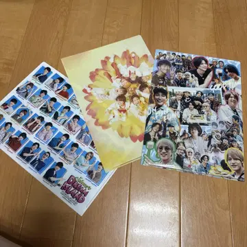 쟈니즈 클리어 파일 3장 세트