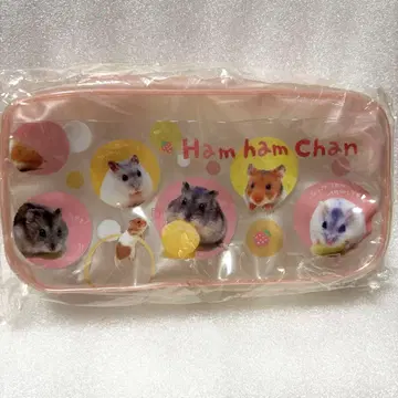 햄햄짱 산엑스 햄스터 파우치 펜 케이스 필통 헤이세이 레트로