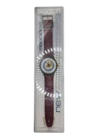 swatch 자동 와인딩 미사용 초대 모델 Rubin 1991