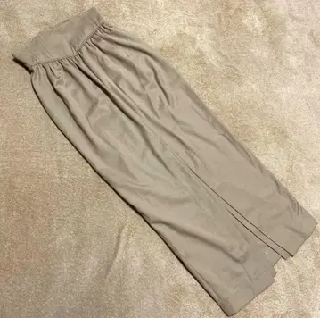 코코딜(size 1) 롱 타이트 스커트 하이웨스트 앞 슬릿