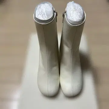 Chembur 화이트 부츠 미사용