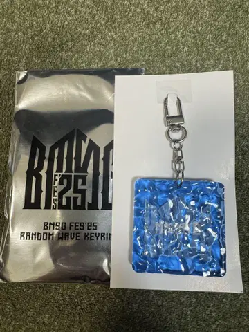 BMSG FES'25 랜덤 웨이브 키링 마나토