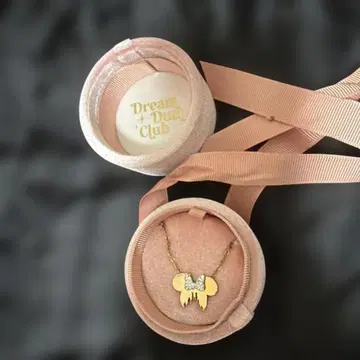 Dream Dust Club 미니 마우스 로즈 골드 목걸이