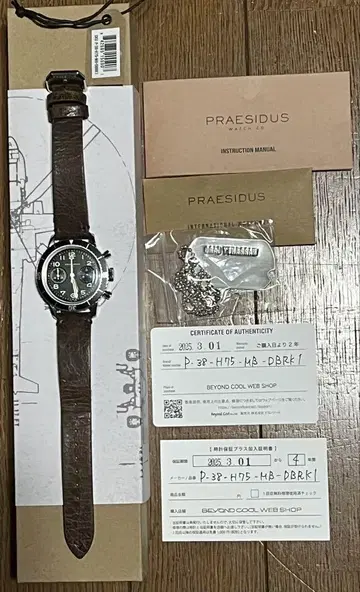 Praesidus 프레지더스 Type H-75 Brown Leather