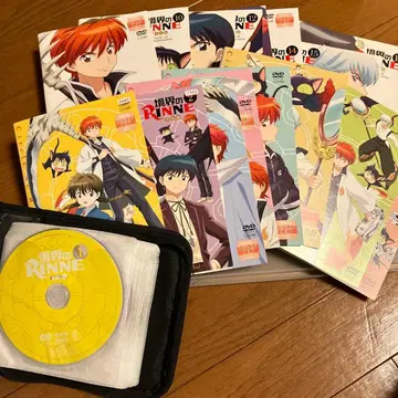 경계의 RINNE DVD 1기 2기 16권 세트 린네 타카하시 유미코