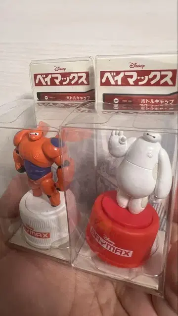 베이맥스 병뚜껑 피규어