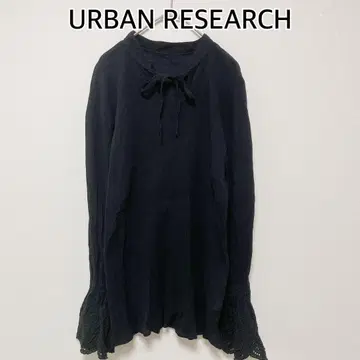 URBAN RESEARCH 어반 리서치 긴팔 블라우스 블랙