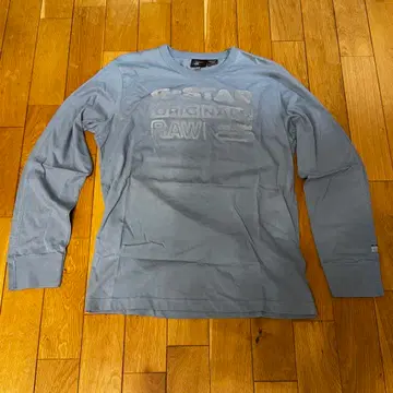 G-Star RAW 긴팔 티셔츠 XL 라이트 블루
