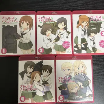 걸즈 & 판처 Blu-ray 1-5권 블루레이