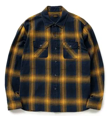 RATS COTTON LINEN CHECK SHIRT