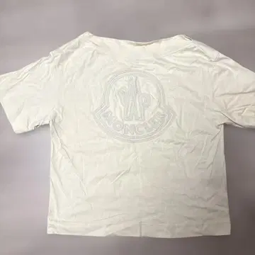 MONCLER 화이트 T셔츠 S 사이즈