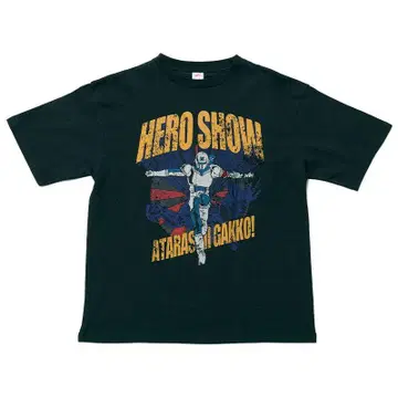 아타라시가쿠인 리더즈 Hero Show TEE BLACK