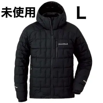 몽벨 이그니스 다운 후드티 블랙 L 택 포함 고어텍스
