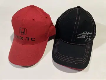 HONDA NSX 캡 2개 세트 TC & 25주년 기념 모델 모자