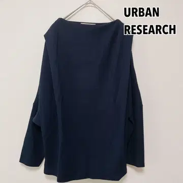 URBAN RESEARCH 어반 리서치 긴팔 블라우스 네이비