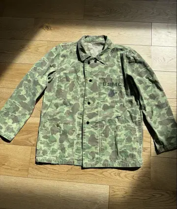 USMC 덕헌터 카모 밀리터리 자켓