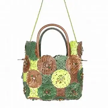 자망 퓌에슈 플라워 패치워크 2way 백 ROSALINDA