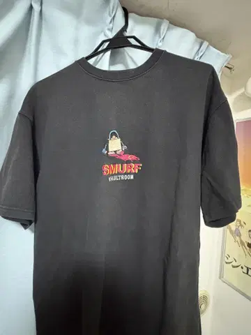 [ L 사이즈 ] Vaultroom SMURF TEE / BLACK